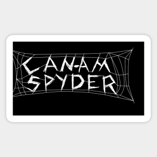 Can-am web word redo Sticker